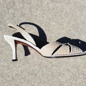 Stuart Weitzman Open toe heel. Size 9.5 M